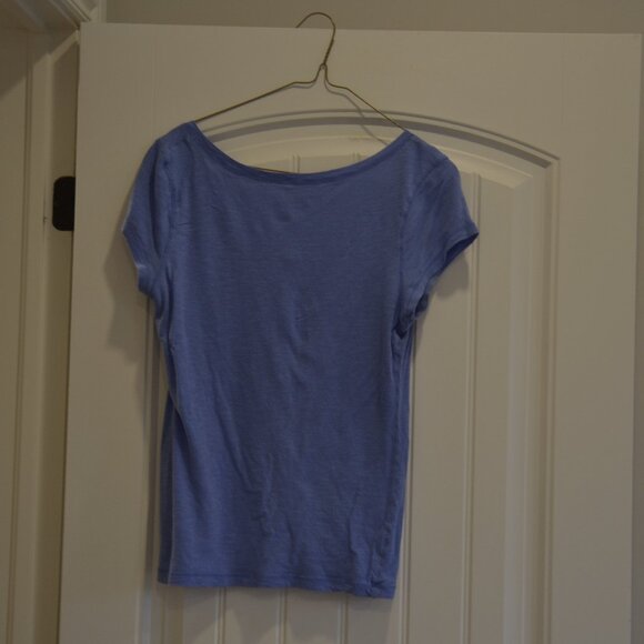 Old Navy Blue Short Sleeve Shirt - Picture 2 of 3